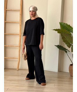חליפה לוז שרוול קצר מכנס ארוך פרנץ 
