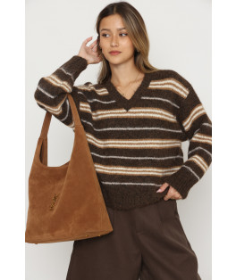 סריג וי פסים