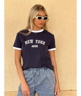 חולצה דפוס NEW YORK