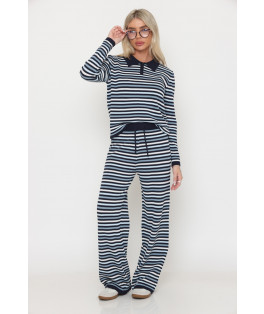 חליפה סריג זיג זג