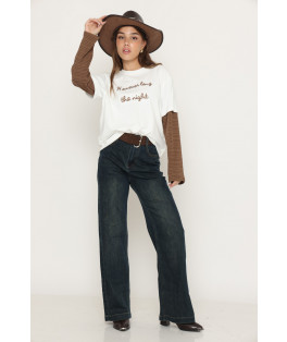 ג`ינס מתרחב חגורה