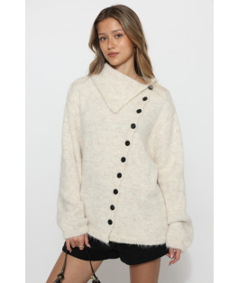 סריג כפתורים באלכסון גולף