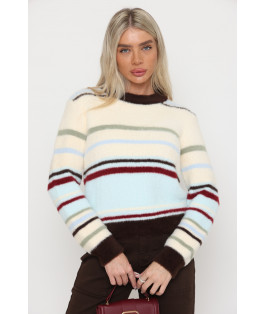 סריג פסים צבעוני