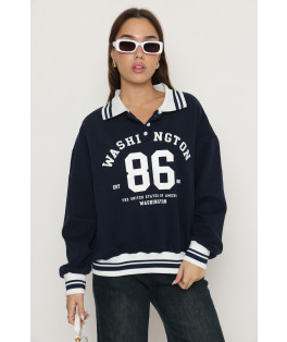 סווצ`ר צוארון דפוס 86