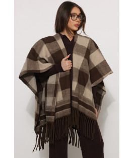 שכמייה משבצות גדולות