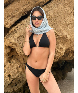חזיה משולשים קולר רחב