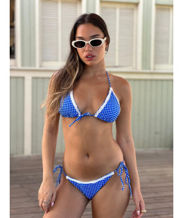 תחתון משובץ תחרה